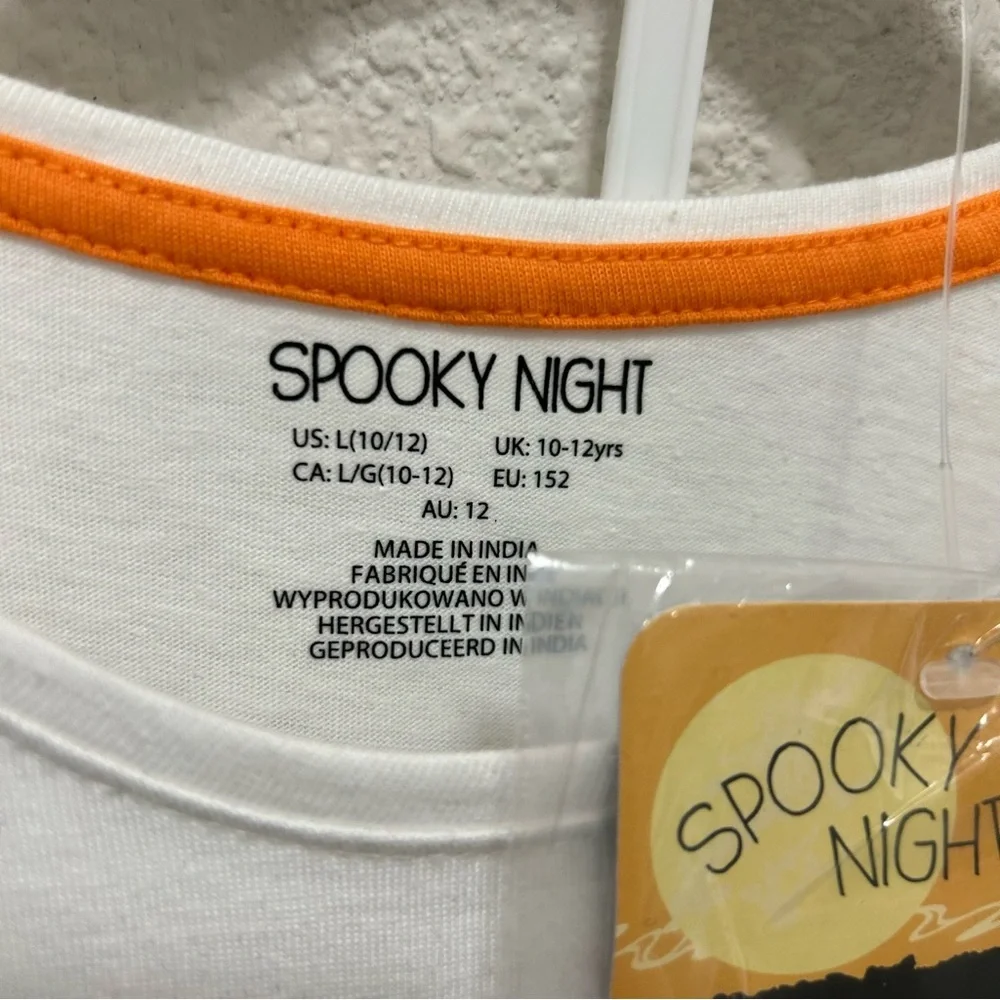 Spooky Night Girls Halloween Outfit NWT Large 10/12 (Read Description)